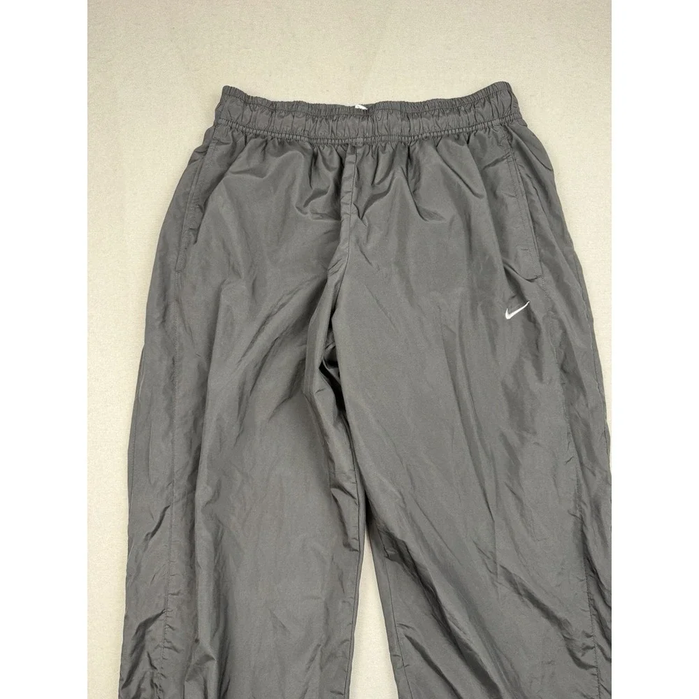 Nike Wmns Black Sportswear Swooshie Jogger Pants Elastic Waist Drawstring MD